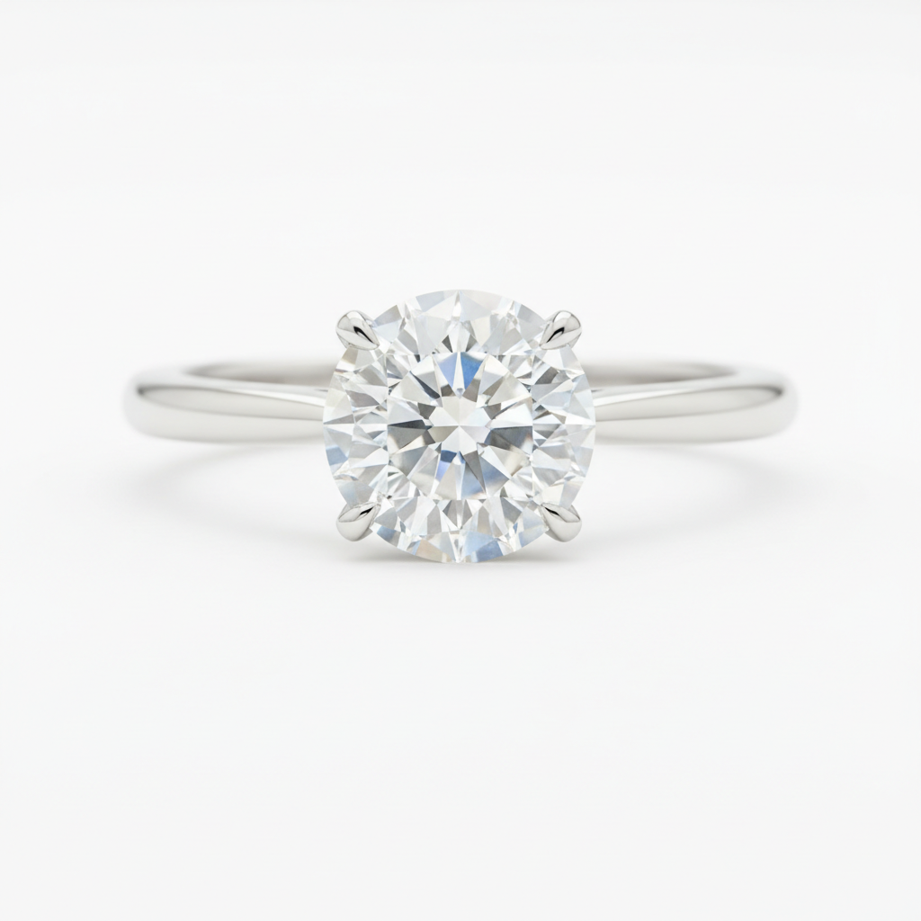 The Amara — 2.05ct Round Brilliant Solitaire