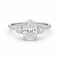 The Marchesa — 1.95ct Oval Three-Stone